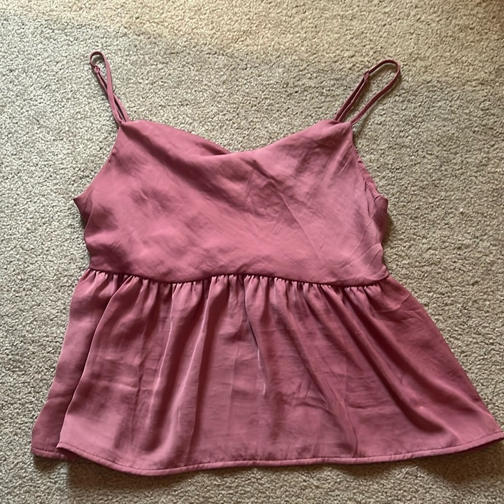 American Eagle Satin tank top